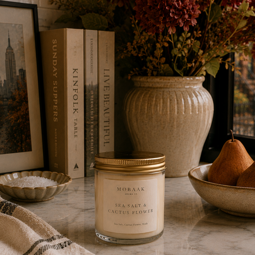 Sea Salt & Cactus Flower Candle